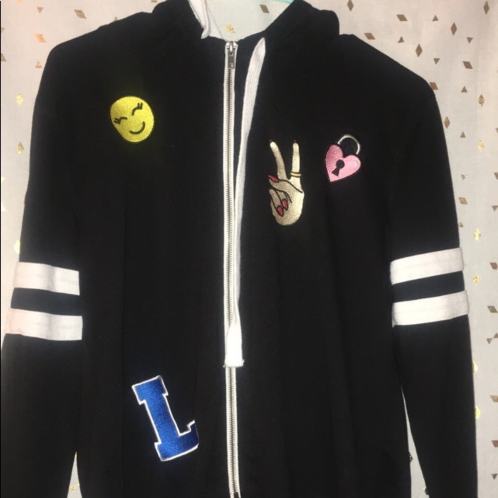 VARSITY EMOJI JACKET
